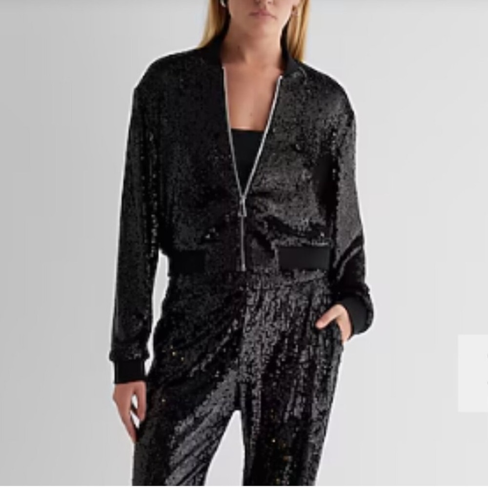 Sequin Bomber - Picture 4 of 14